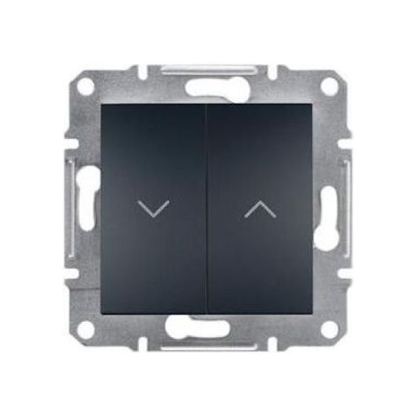 Schneider Electric Przycisk żaluzjowy Asfora zaciski śrubowe bez ramki antracyt (EPH1300371) 3397359 3606480729379