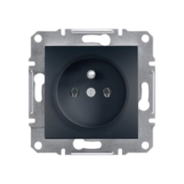 Schneider Electric Gniazdo Asfora pojedyncze antracyt (EPH2800171) 3397420 3606480729508