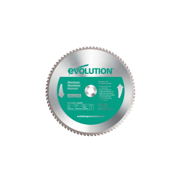 Evolution Piła widiowa TCT do cięcia aluminium 355mm 80z (EVO-355-80-A) 3399263 849713000514