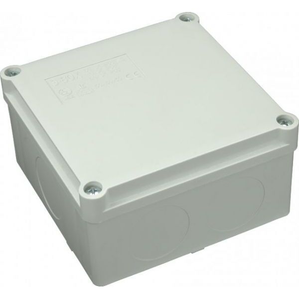 Pawbol Puszka natynkowa hermetyczna bez dławików IP56 szara 120 x 80 x 50mm (S-BOX 216) 3401973 5907484330584