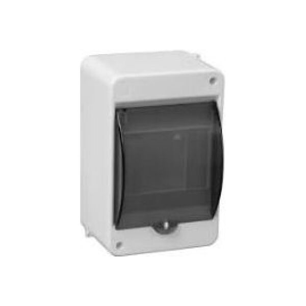Pawbol Rozdzielnica modułowa 1x4 natynkowa z szybką dymną N+PE IP30 S-4 (C.2063) 3402636 5905793089827