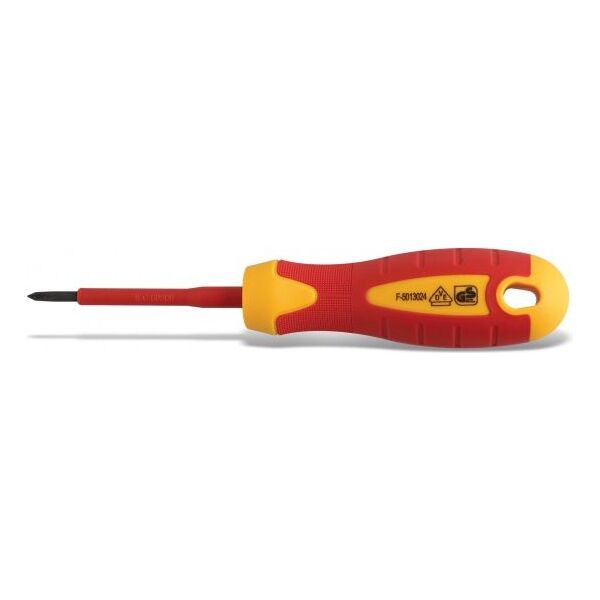 Högert Technik Wkrętak krzyżowy PH1 80mm 1000 V stal S2 (HT1S922) 3402796 5901867114693