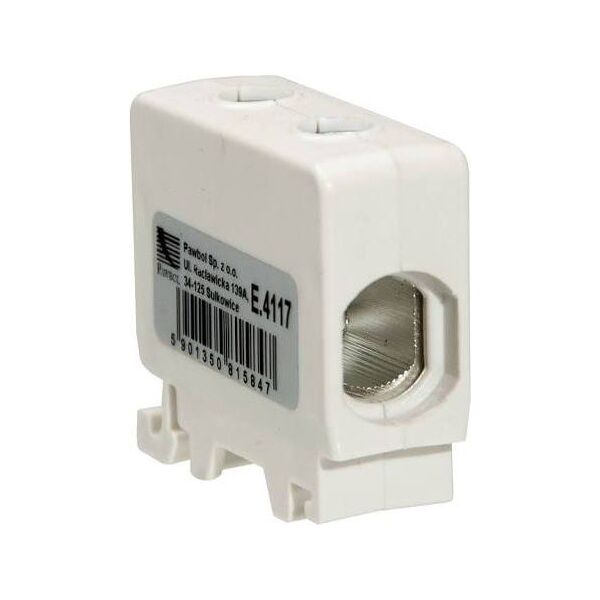 Pawbol Złączka szynowa 1x50mm2 szara (E.4117) 3406107 5901350831809