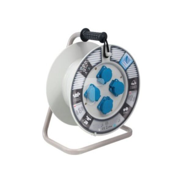 Pawbol Rozgałęźnik na bębnie fi340 4xGS 16A 250V IP44 B.1101-R - B.1101-R 3406135 5907484339723