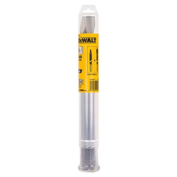 Dewalt Dłuta SDS-Max szpic x1, płaskie 25mm x1 400mm 2szt (DT9000-QZ) 3407246 5035048095935