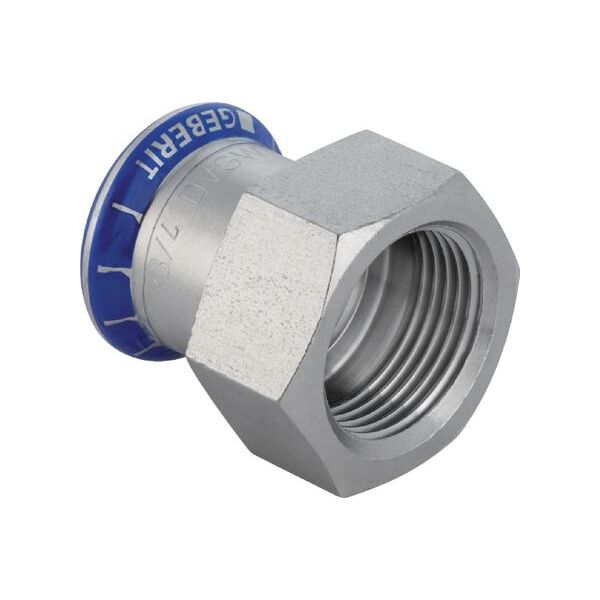 Geberit Złączka Mapress Edelstahl przejściowa GW 22mm x 1/2" (31805) 3407315 4024723318057