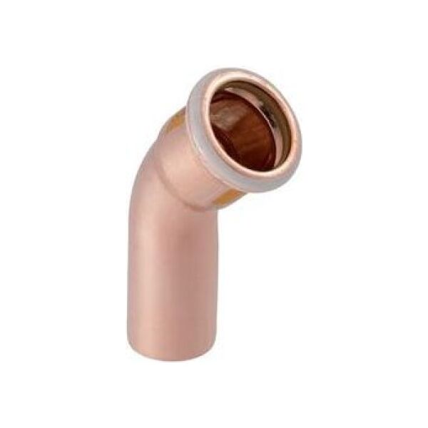 Geberit Kolano jednokielichowe Mapress Kupfer Gas 45° 18mm (34522) 3409113 4024723345220