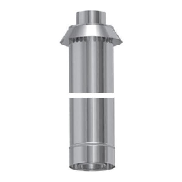 Jeremias Czerpnia pionowa długa 80 / 125 x 750mm malowana (TWIN36A080/125) 3409171 5900856111941