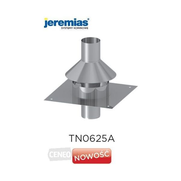 Jeremias Płyta dachowa z wentylacjš tylnš z parasolem fi 80 - TN0625B080 3409239 5900856890983