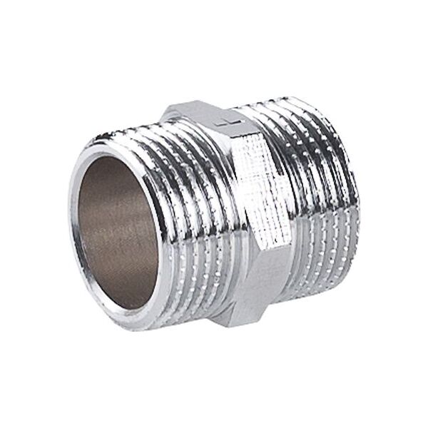 Perfexim Nypel mosiężny chromowany GZ 3/4" (07-520-0200-000) 3411771 5902626205980