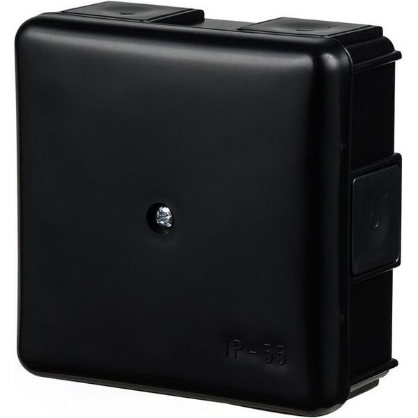 Elektro-Plast Puszka n/t 6-otworowa, zaciski 5x2,5mm czarna EP-LUX IP55 (0226-02) 3425032 5902012986653