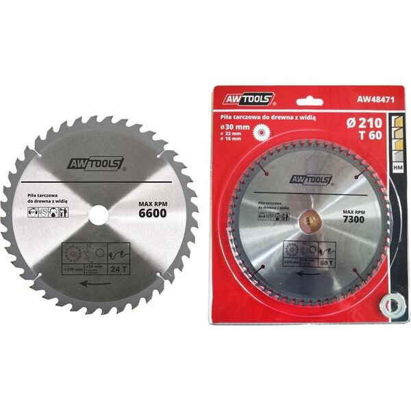 AWTools AW PIŁA TARCZOWA DO DREWNA 115x22x24z (AW48450) 3427111 5902198749288