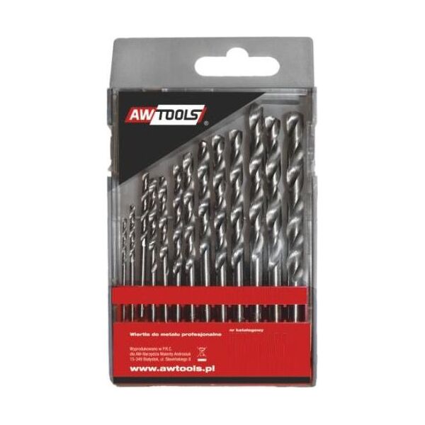 Wiertło AWTools HSS walcowe 2 4,5 4 5,5 5 3 2,5 3,5 6mm zestaw (AW41202) 3427247 5902198745365