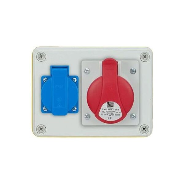 Pawbol Rozdzielnica stacjonarna R-BOX 150 1x32A/5P 1x250V IP44 (B.1090) 4011609 5907484338955