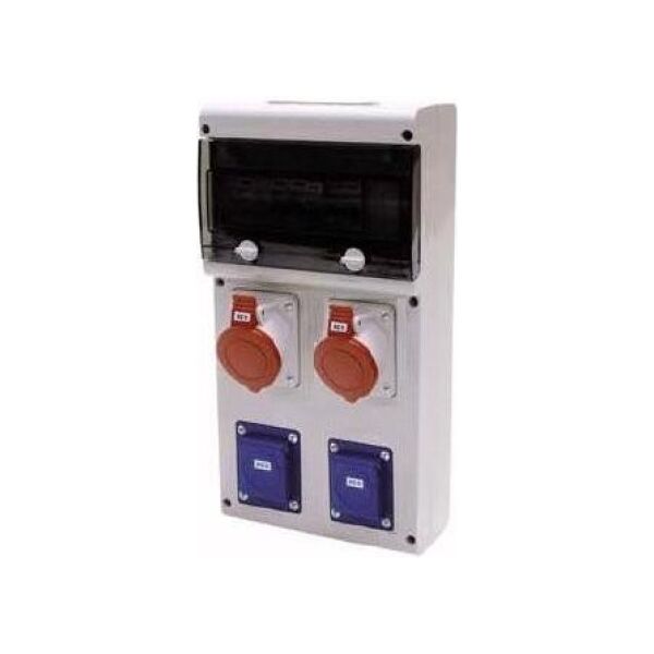 Scame Rozdzielnica budowlana 10m 2X 230V, 2X 32/5 (632.3322) 4014845 8585022700968