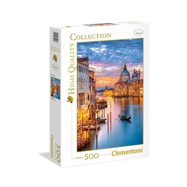 Clementoni Puzzle 500 elementów. HQC - Lighting Venice (35056 CLEMENTONI) 4015890 8005125350568