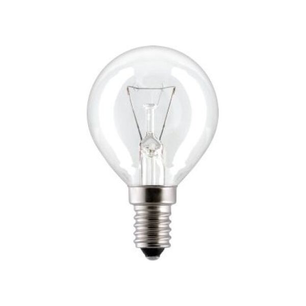 Helios Żarówka wstrząsoodporna 230V 60W E14Al P45CL 1CT/10x10F 1500h Soleo (WST-0041) 4036735 5907758830178