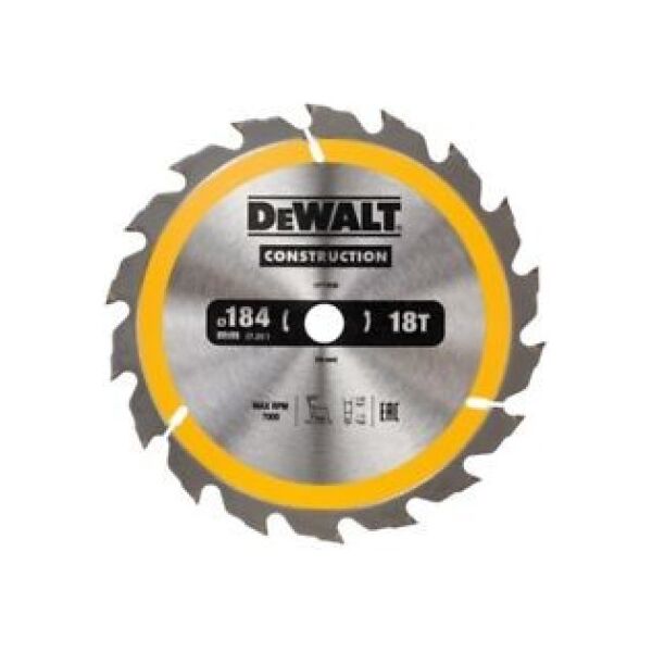 Dewalt Piła tarczowa 184x16mmx18z - DT1938-QZ 4084900 5035048095553