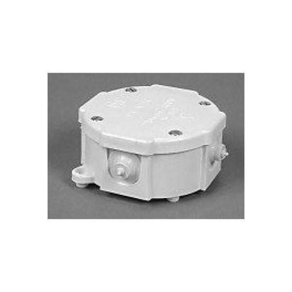 PAKPLAST Puszka natynkowa P-1 IP41 bez pierścienia okrągła P1BP 80X35 biała 4176706 5908257184373