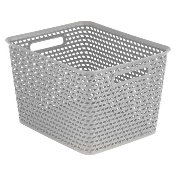 Kosz na pranie Curver Yourstyle 18L jasny szary (232428                         ) 4189564 3253924756042