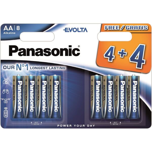Panasonic Bateria AA / R6 8 szt. 4197277 5410853044888