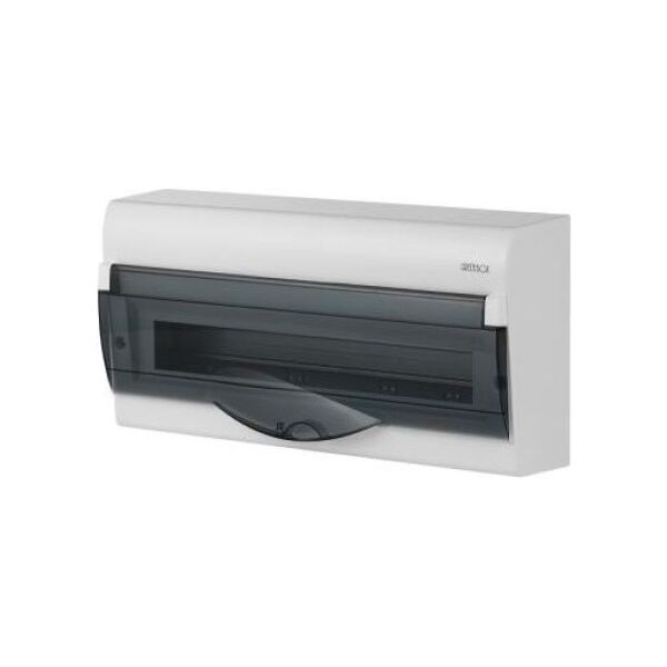 Elektro-Plast Rozdzielnica modułowa 1x20+2 natynkowa GREEN BOX RN 1/20+2 drzwi transparentne dymne N+PE IP40 (2355-01) 4577331 5902431692036