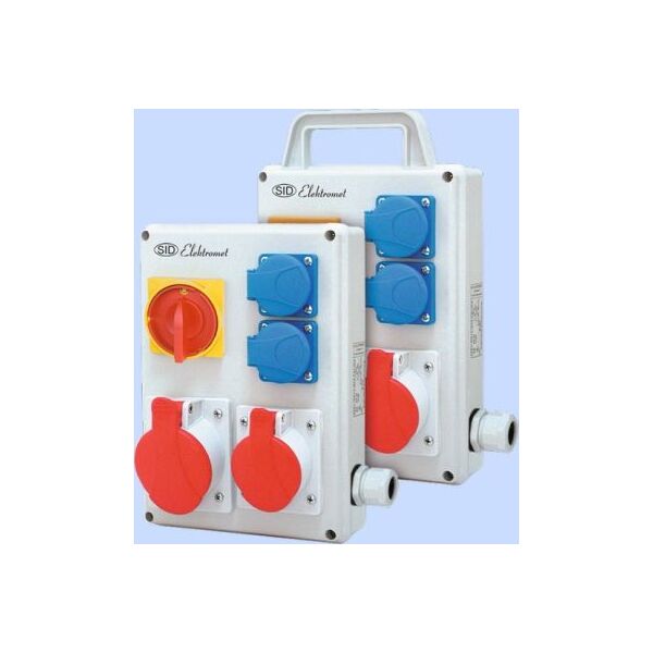 Elektromet Rozdzielnica budowlana 1x 5P/16A 1x 5P/32A 400V 2x 2P+Z/16A 250V (RSK-1 940002) 4577339 5906197482047