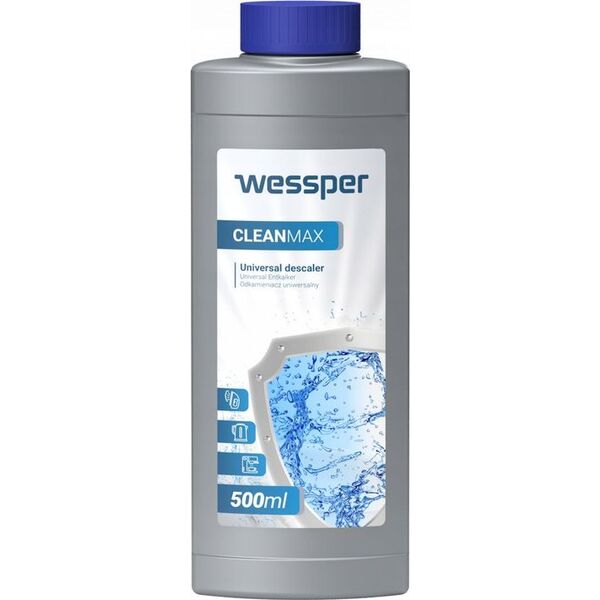 Wessper CleanMax uniwersalny odkamieniacz 500 ml do ekspresów, czajników, żelazek 4600782 5902581696854