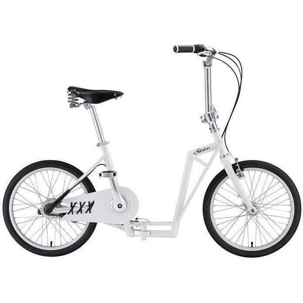 The-sliders Lite White gustowny i komfortowy, składany rower, hulajnoga 2w1 4628329 590987662211