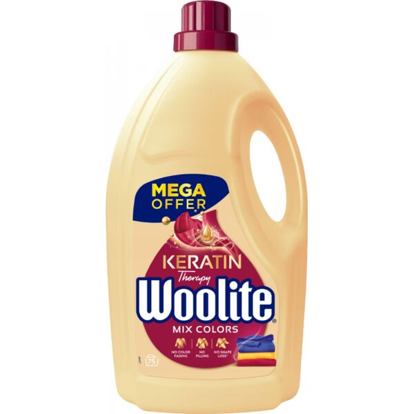 Woolite Płyn Perła Extra do prania ochrona kolorów z keratyną 4,5L 4669669 5900627056938