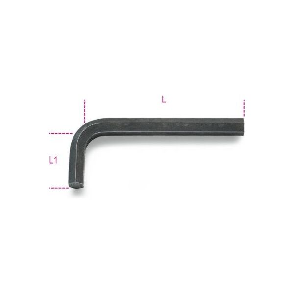 Beta Tools Klucz imbusowy typu L 22mm (96N-22) 4685600 8014230847122