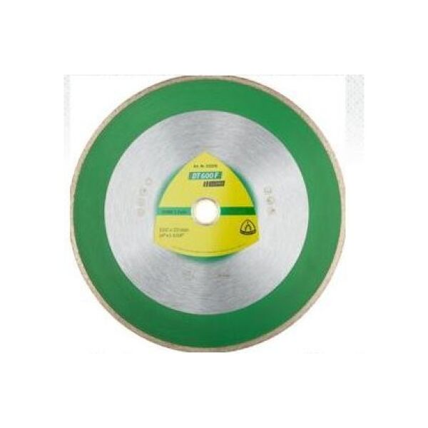 Klingspor Tarcza diamentowa pełna 250mm x 1,9mm x 30/25,4mm DT600F (K325374) 4759679 4014855218608
