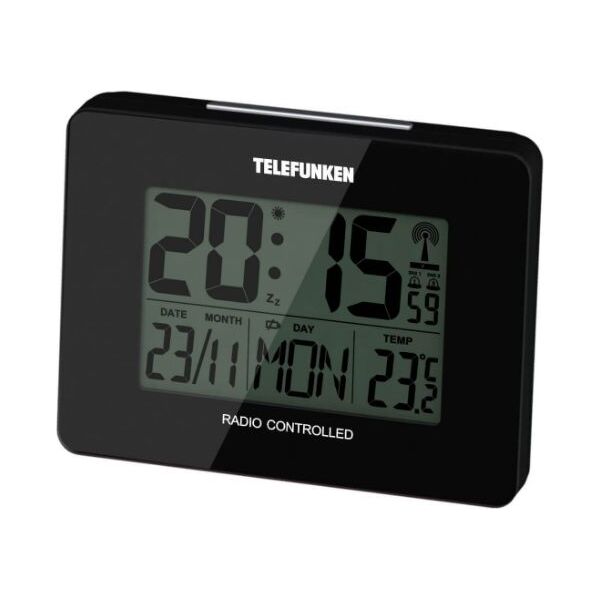 Stacja pogodowa Telefunken FUD-40 czarna 4900418 4250372121018
