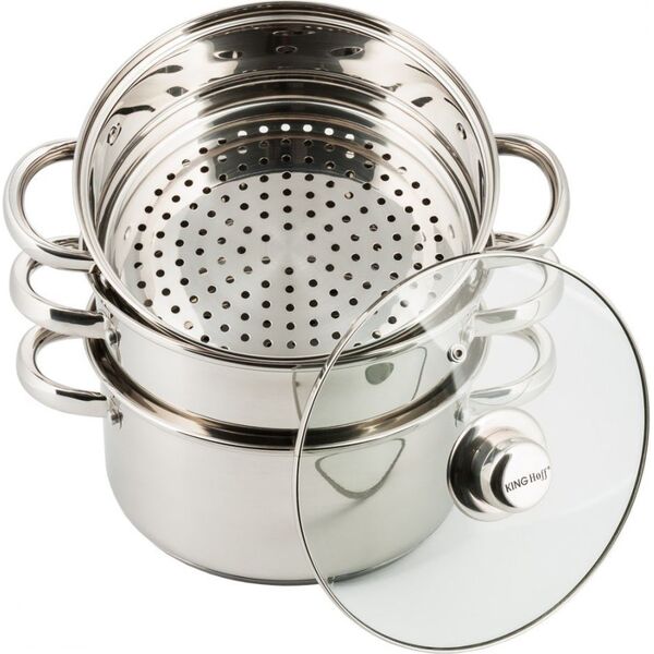 KingHoff Garnek do gotowania na parze 22cm (KH-3328) 4907132 5908287233287