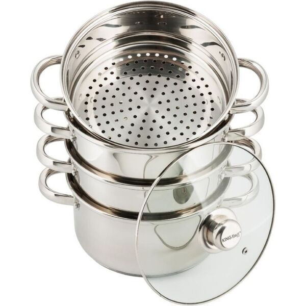 KingHoff Garnek do gotowania na parze 18cm (KH-3317) 4907133 5908287233171