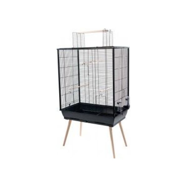 Zolux Klatka Neo Jili XL czarna 81x48x132cm 4961107 3336021041355