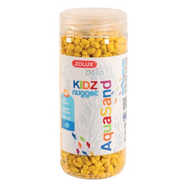 Zolux Żwirek Aquasand Kidz Nugget żółty 500ml 4961191 3336023462325