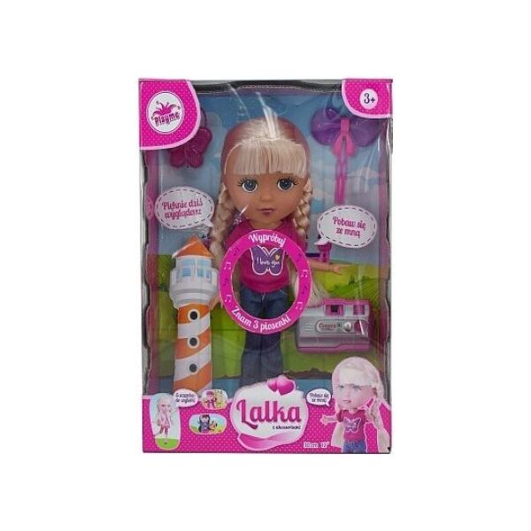 Brimarex Lalka podróżniczka 30 cm (1580481) 5004766 5907791580481