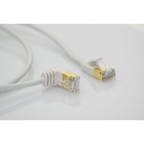 Wantec Wantec wW Patch CableCat.7 RohCable angulated (90°oben) SSTP gray 1,0m (7573) 5274769 4250367775738