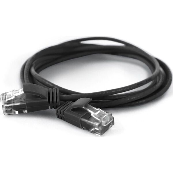 Wantec Wantec wW Patch Cable CAT6A (rand 2,8mm) UTP black 5,0m (7317) 5274782 4250367773178