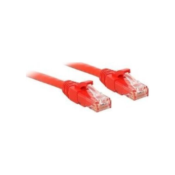 Lindy Patchkabel Cat6 U/UTP rot 0.30m (48030) 5285712 4002888480307