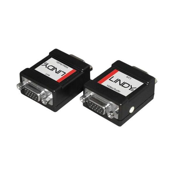 System przekazu sygnału AV Lindy Adapter VGA + Audio (jack stereo) (35500) 5352755 4002888355001