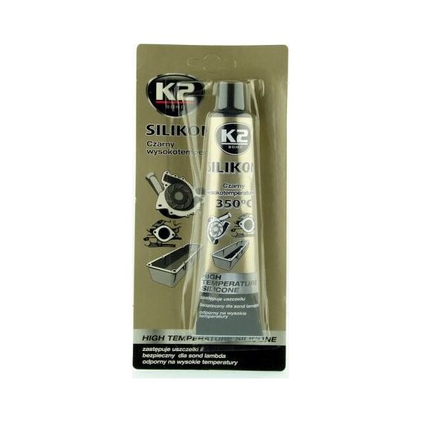 K2 K2-SILIKON CZARNY 85G 350 ST. 5518325 5906534000798