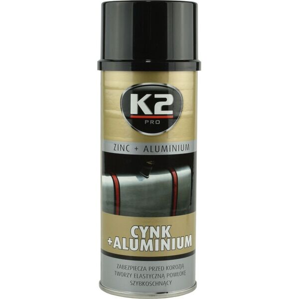 K2 K2-CYNK+ALUMINIUM SPRAY 400ML 5522088 5906534007926