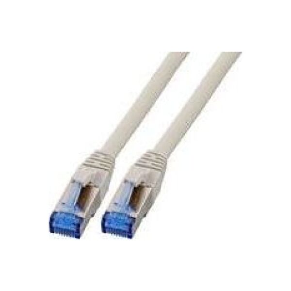 EFB Patchcord RJ45 S / FTP, Cat. 6A, Cat7 TPE superflex, 0,25 m, gray (K5525FGR.0,25) 5532653 4049759187279