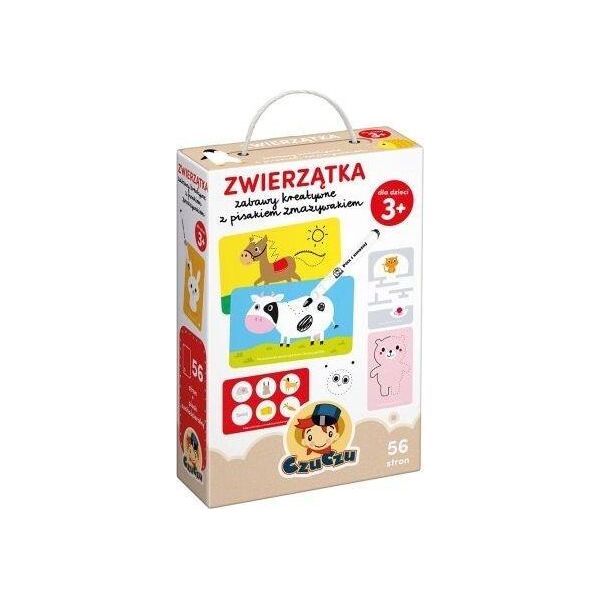 Bright Junior Media Czuczu Zwierzątka Zabawy Kreatywne Z Pisakiem Zmazywakiem 5884402 9788365773555