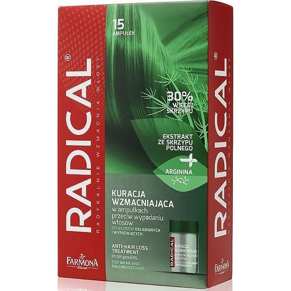 Farmona Ampułki do włosów Radical Anti-Hair Loss Treatment przeciw wypadaniu 15x5ml 5896217 5900117005644