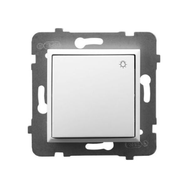 Ospel Aria Przycisk /światło/ biały (ŁP-5U/m/00) 5962474 5907577482084