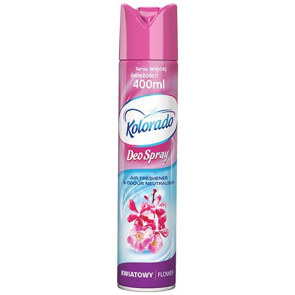 Kolorado Odświeżacz powietrza kolorado Deo Spray-Kwiatowy 400ml uniwersalny 6014571 5902506008243
