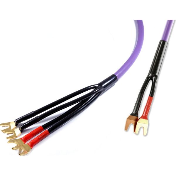 Kabel Melodika Widły - Widły 5m fioletowy 6030723 5907609005670